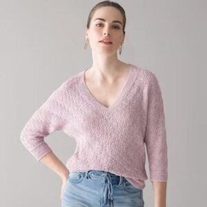 WHBM Purple Cable Knit Pullover NEW